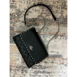 Coach Klare crossbody bag with rivets and chain strap